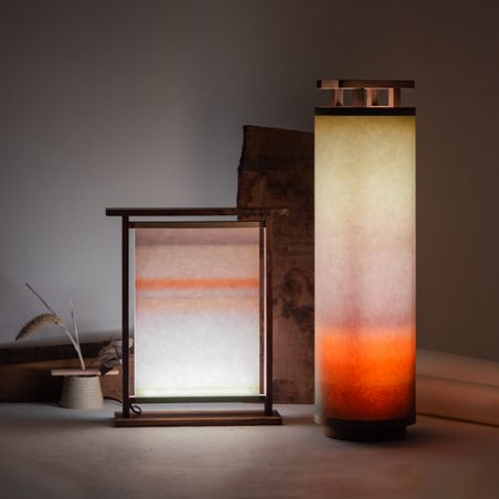  - Seuil P + Torii G de nuit - Collection Washi No Akari