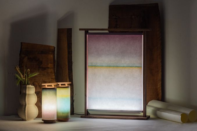  - Seuil M + Torii P de nuit - Collection Washi No Akari