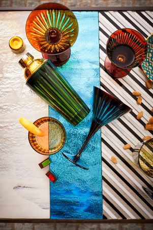  - L'OBJET PRISM Glassware