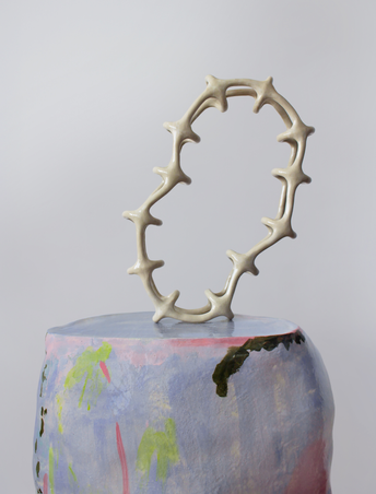  - Wavy wheel by Clémentine Long & Sculpture furniture by Camille Létoffé