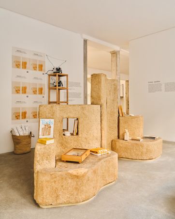  - Installation organique par Cru Atelier