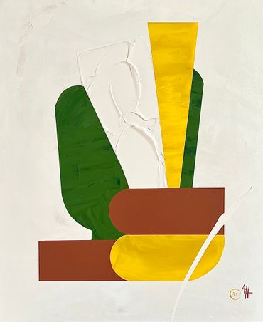  - Bouquet jaune, 2025 - Aude Herlédan