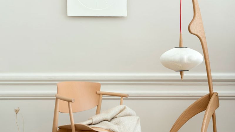 DISDEROT - Floor lamp « praying mantis » - Édition Rispal