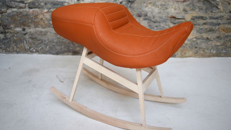 WOODEN DESIGN / CERISE NOIRE - DADA, ROCKING CHAIR