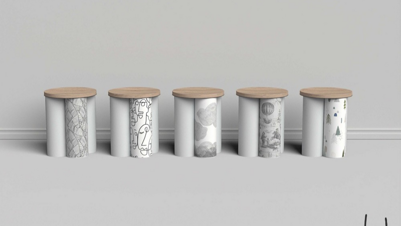 LEEL - Tabouret Patfol