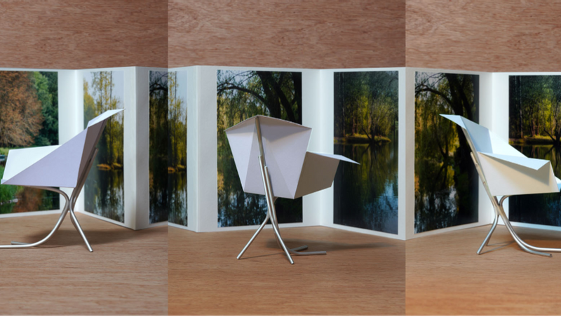 CARLOS BARBA AR+TE / ARCHITECTURE + TERRITOIRE - Folded chair