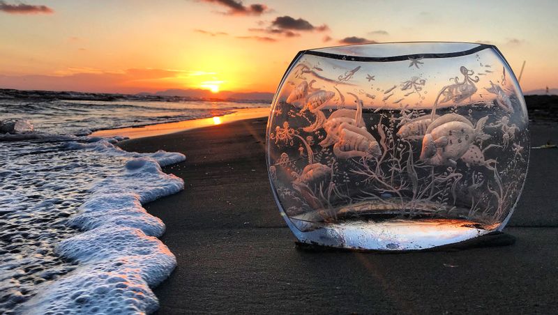 LOCCHI - AQUARIUM VASE