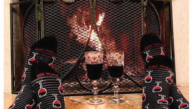PIRIN HILL - Wine Glasses Socks