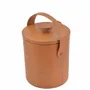 Platter and bowls - Ice bucket in leather - SOL & LUNA