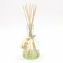 Diffuseurs de parfums - Bougie en verre recyclé de style vintage et diffuseurs à roseaux - WAX DESIGN - BARCELONA