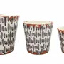 Candles - Brush stroke ceramic scented candle - WAX DESIGN - BARCELONA