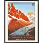 Poster - POSTER DE CHAMONIX AU MONTENVERS MER DE GLACE ROGER SOUBIE AVAILABLE IN 2 FORMATS - BILLPOSTERS.FR