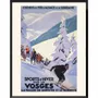 Affiches - AFFICHE SPORTS D'HIVER DANS LES VOSGES ROGER BRODERS EXISTE EN 40X50 CM - BILLPOSTERS.FR