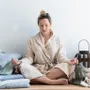 Homewear - Bathrobes, Blankets & Throws - AELIA ANNA