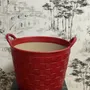 Objets de décoration - Sac en cuir tissé - SOL & LUNA