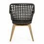Fauteuils - FAUTEUIL AC-C MADISON NOIR - BIZZOTTO