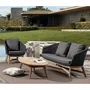 Armchairs - COACHELLA CHARCOAL ARMCHAIR W-CUSH - BIZZOTTO ANDREA