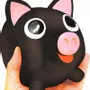Cadeaux - Tirelire cochon noir et rose - Jiggy Bank / SANKYO TOYS - ABINGPLUS