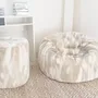 Fabric cushions - Faux fur embroidery cushions/beanbag - MX HOME