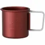 Barbecues - Mug camping, poignée pliante, aluminium 300 ml  / SKATER - ABINGPLUS