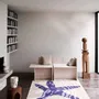 Tapis contemporains - Tapis noué main en laine et soie STARFISH - DEIRDRE DYSON