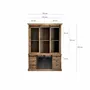 Bookshelves - Ikast glass cabinet - VICAL