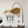 Other wall decoration - Natural fiber pendant light – Organic bohemian chic design - COSYDAR-DECO