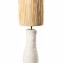 Table lamps - Handcrafted ceramic and palm fiber table lamps – COSYDAR-DECO - COSYDAR-DECO