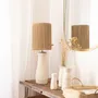 Table lamps - Handcrafted ceramic and palm fiber table lamps – COSYDAR-DECO - COSYDAR-DECO