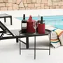 Platter and bowls - Ice bucket in leather - SOL & LUNA