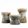 Bougeoirs et photophores  - Le Bougeoir Pretty - Gris Antique - S - BAZAR BIZAR LIVING