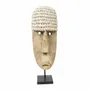 Objets de décoration - Le masque de cauri sur support, grand format - BAZAR BIZAR LIVING