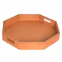 Kitchen utensils - Octogonal leather tray - SOL & LUNA
