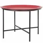 Aménagements pour bureau - Large Leather round Table - SOL & LUNA