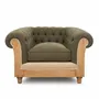 Sofas for hospitalities & contracts - Chesterfield Loor Essence | Armchair - CREARTE COLLECTIONS