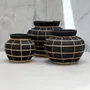Vases - Le Vase Belly - Noir naturel - S - BAZAR BIZAR LIVING