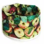 Boîtes de conservation - Corbeille en tissu imprimé Pommes - MARON BOUILLIE