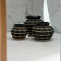 Vases - Le Vase Belly - Noir Naturel - M - BAZAR BIZAR LIVING