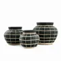 Vases - Le Vase Belly - Noir Naturel - M - BAZAR BIZAR LIVING