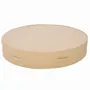 Transats - Lit bain de soleil rond effet raphia - MX HOME