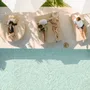 Transats - Lit bain de soleil 2 places effet raphia - MX HOME