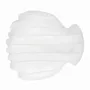 Transats - Pouf XL flottant coquillage blanc - MX HOME