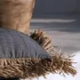 Coussins - L'Housse de Coussin Bonita en Coton - Noir Naturel - 40x40 - BAZAR BIZAR LIVING