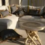 Coussins - L'Housse de Coussin Bonita en Coton - Noir Naturel - 40x40 - BAZAR BIZAR LIVING