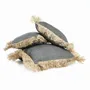 Coussins - L'Housse de Coussin Bonita en Coton - Noir Naturel - 40x40 - BAZAR BIZAR LIVING