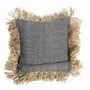 Coussins - L'Housse de Coussin Bonita en Coton - Noir Naturel - 40x40 - BAZAR BIZAR LIVING