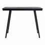 Console table - The Herringbone High Table - Black - 140cm - BAZAR BIZAR LIVING