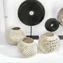 Bougeoirs et photophores  - Le Bougeoir Coconot Spot - Naturel - BAZAR BIZAR LIVING