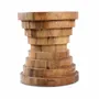 Tabourets - Le Tabouret Mazu - Naturel - BAZAR BIZAR LIVING