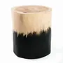 Tabourets - Le Tabouret Morocho - Noir Naturel - BAZAR BIZAR LIVING